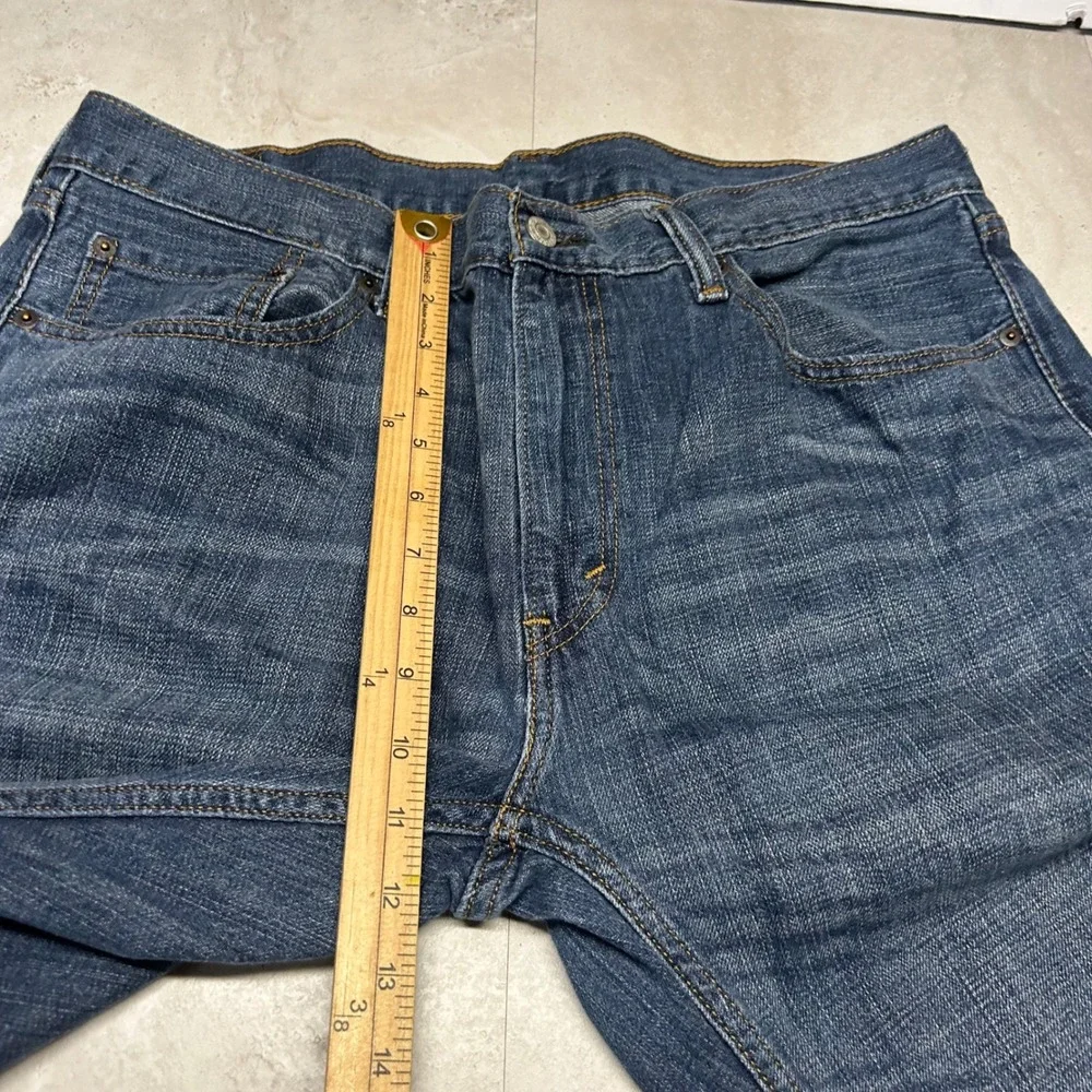 Levi's 559 Relaxed Straight Jeans Medium Wash Mens 36x32 Blue Denim Classic
